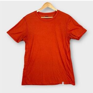 Fjallraven T-Shirt mens Large Crew Neck High Coast Lite Active Tee Orange